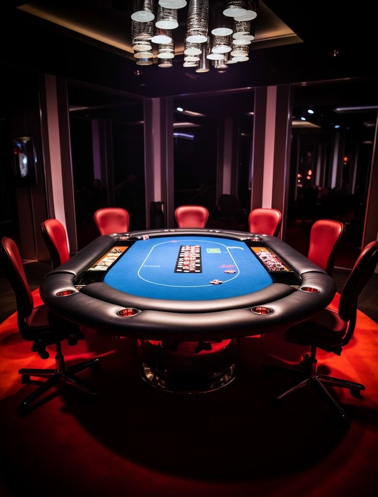 BandarQ betting interface on tepat4d login showing balance, bet controls, and hand evaluation